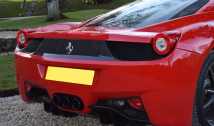 Carbon Rear Bumper Central Cover